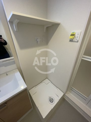 パークテラス淡路の洗面所|パークテラス淡路　洗濯パン