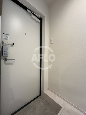 スカイフラット姫島の玄関|スカイフラット姫島　玄関