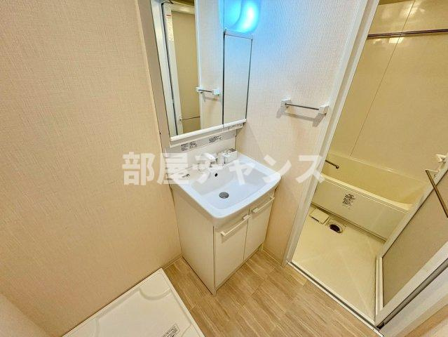 プランドール那古野の洗面所