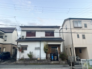 東倉治4丁目　売土地の前面道路含む現地写真