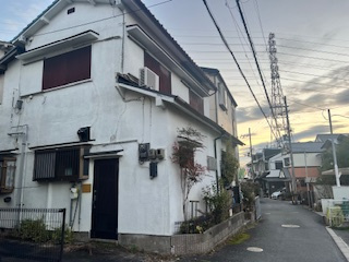 東倉治4丁目　売土地の前面道路含む現地写真