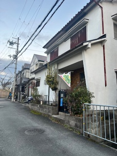 東倉治4丁目　売土地の前面道路含む現地写真