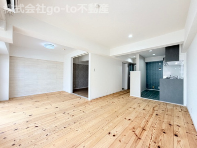 【居間・リビング】 | 明石アーバンライフ | 約17.5帖のLDKです