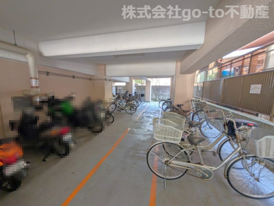 【駐輪場】 | フルーレゾン西明石 | 駐輪場