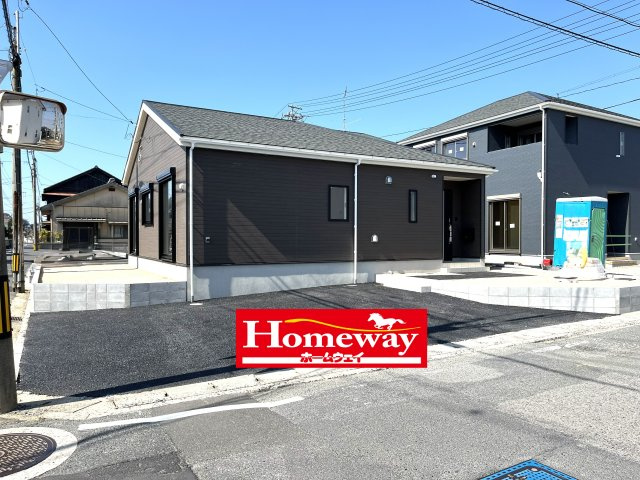 【外観】 | 赤崎小学校に通える新築平屋　山陽小野田市赤崎２丁目　第２－４号棟　クレイドルガーデン　アーネストワン | かわいいお家になって誕生します