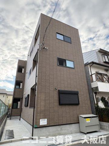 大阪市住之江区安立１丁目のアパートの外観