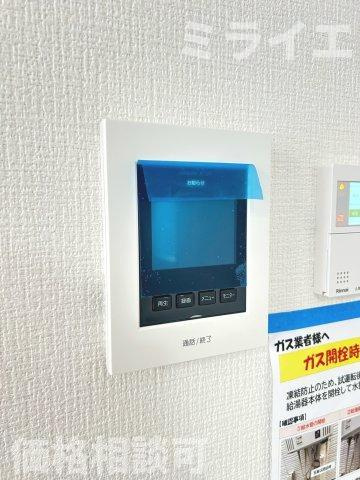 【新築戸建】札幌市東区北19条東10丁目5棟のセキュリティ|モニター付インターホン
5号棟