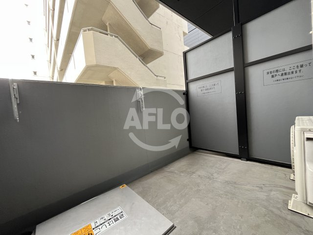 エスレジデンス新大阪リッシュのバルコニー|S-RESIDENCE新大阪Rish　バルコニー