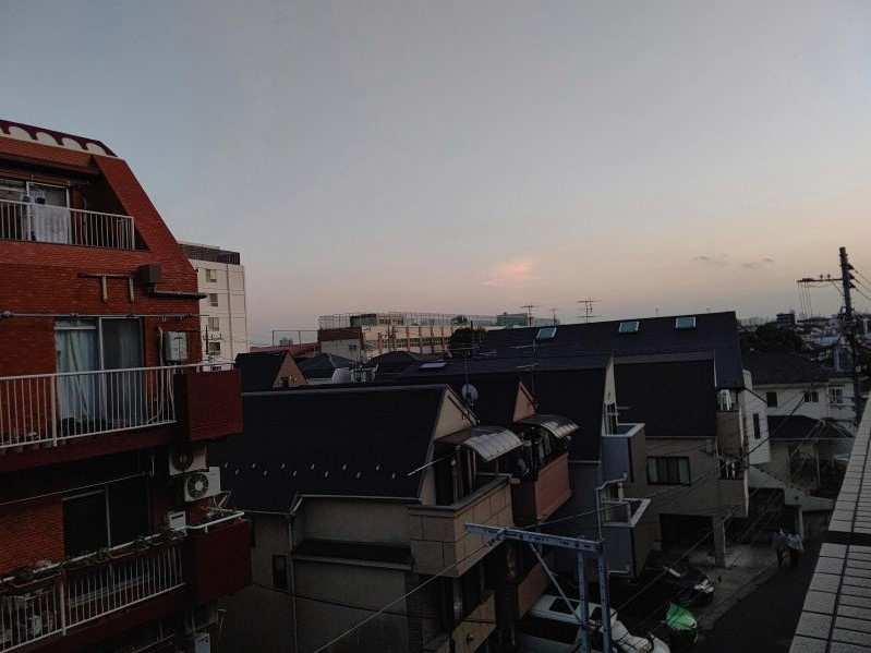 ルーブル東馬込の展望