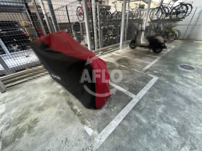 エスリード江坂広芝町のその他共用部分|エスリード江坂広芝町　バイク置き場