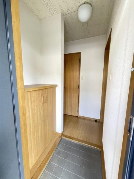 エスポアール弐番館の玄関