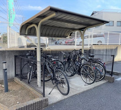 【その他】 | レオパレスＳＡ | 屋根付き駐輪場
