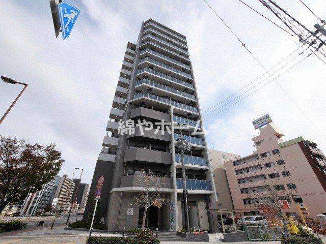 エグゼ難波WESTリバーの外観|外観もきれいです