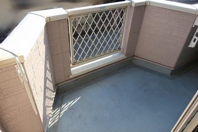 シャンティ北小田　Аのバルコニー