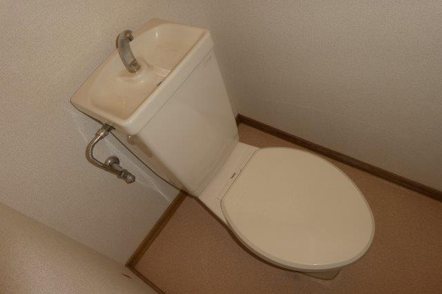 エルディムシャルマンＣのトイレ|ウォシュレット設置