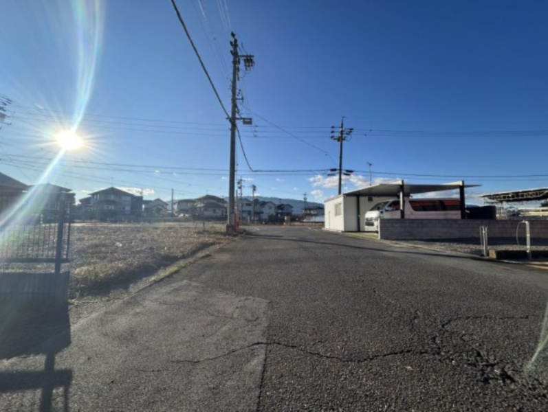 揖斐郡大野町 大字公郷 住宅用地の周辺|北側前面道路