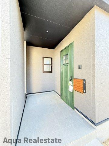 リーブルガーデン高松市香川町第八の玄関|毎日通る玄関はこちらです