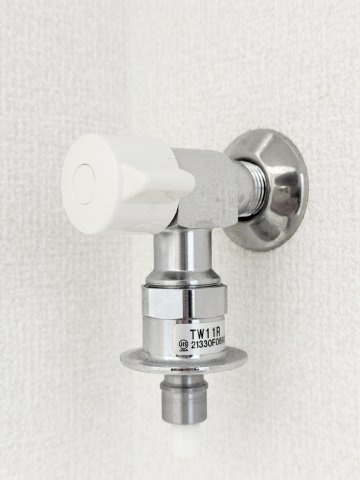 ガナール の設備|ホースが抜けても水が漏れない洗濯機用の水栓