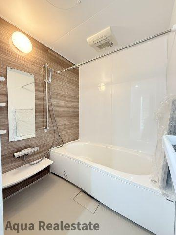 高松市高松町の新築一戸建の浴室|コンパクトで使いやすいお風呂です