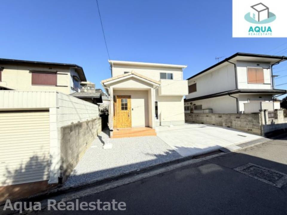 高松市高松町の新築一戸建の前面道路含む現地写真|前面道路含む現地写真です