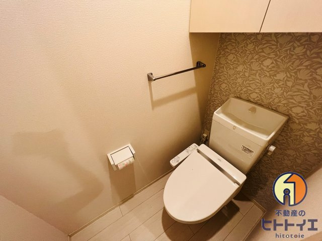 D-ROOM桜雲のトイレ|収納もあるトイレです♪