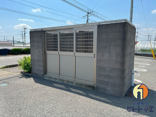 D-ROOM桜雲のその他共用部分|敷地内ゴミ置場です♪