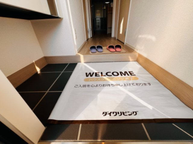 アモリール西牟田の玄関