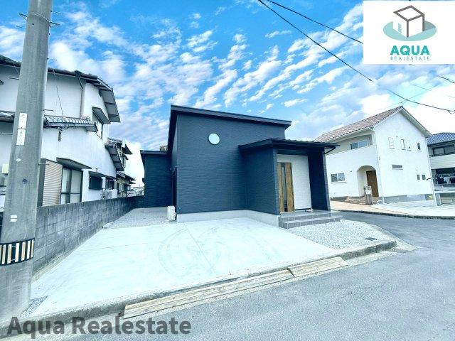 高松市東山崎町の新築一戸建の外観|建物外観を気になさる方へ、見た目の良い物件です