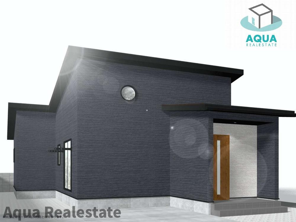 高松市東山崎町の新築一戸建の外観|外観もきれいです