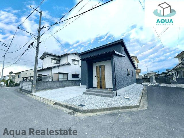 高松市東山崎町の新築一戸建の前面道路含む現地写真|前面道路含む現地写真です