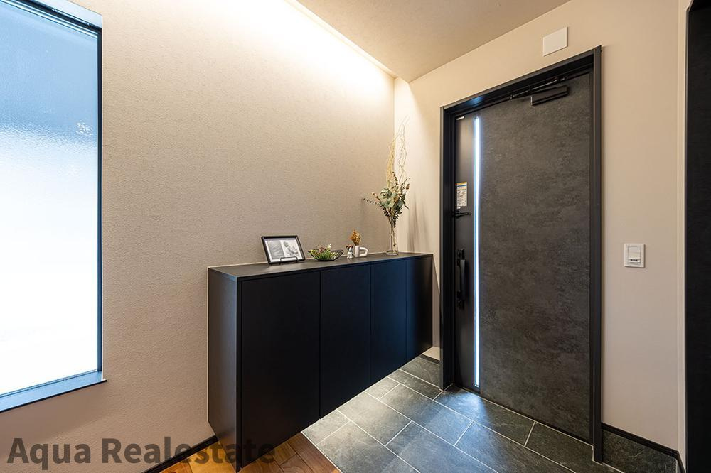 高松市林町の新築一戸建の庭