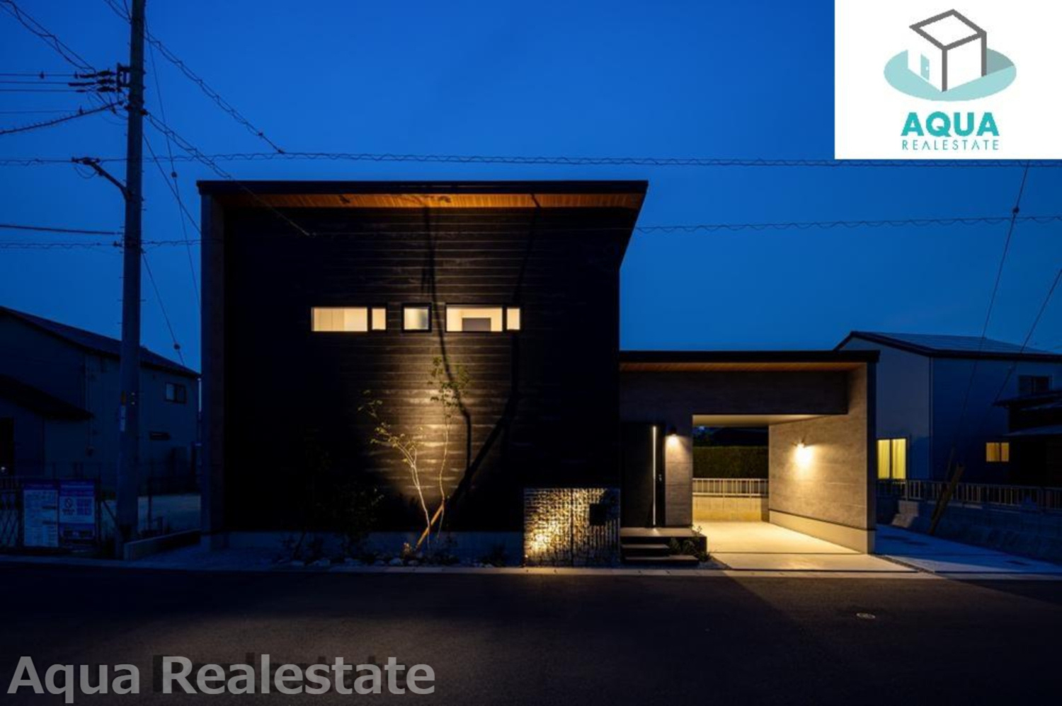 高松市林町　未入居モデルハウスの外観|建物外観を気になさる方へ、見た目の良い物件です