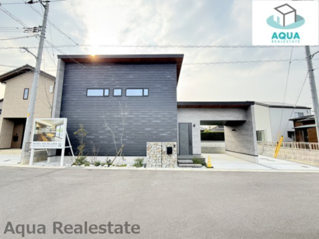高松市林町の新築一戸建の駐車場|駐車場です