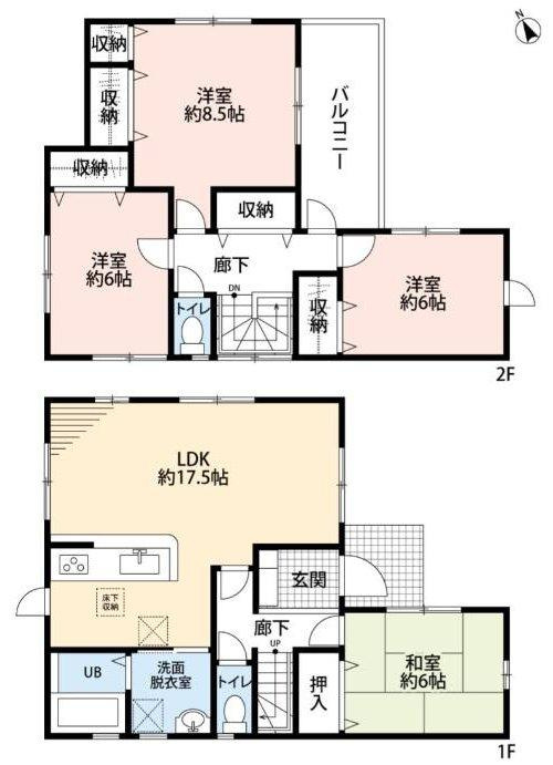 藤原３丁目戸建の間取り