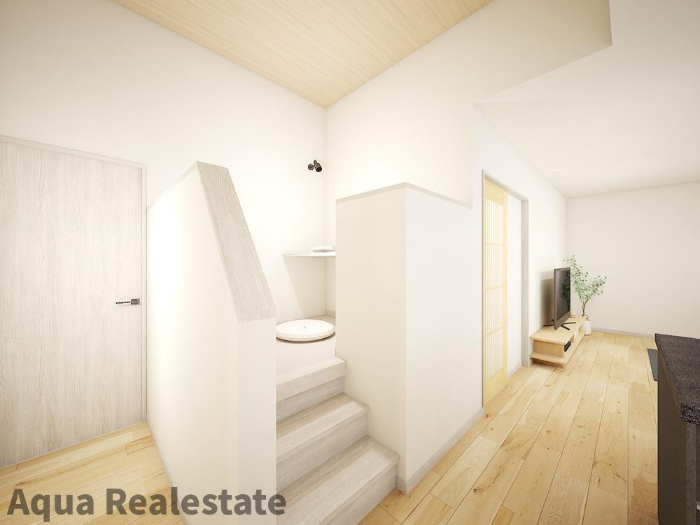 さぬき市長尾西の新築一戸建の居間・リビング