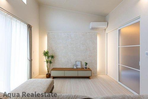 木田郡三木町大字池戸の新築一戸建の居間・リビング