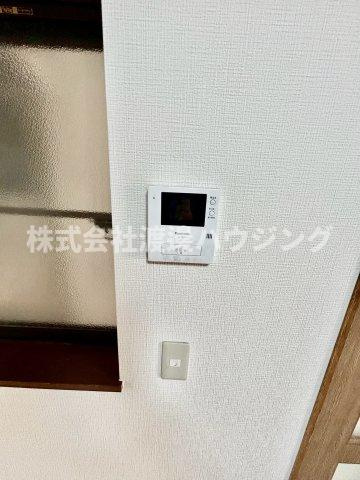 寝屋川市高柳3丁目一戸建のセキュリティ|TVモニターホンで相手がわかる