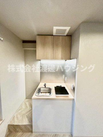 香里園ガレージハウスのキッチン