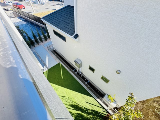 松戸市樋野口新築戸建【中部小学校：10分】の展望|バルコニーより南東側眺望