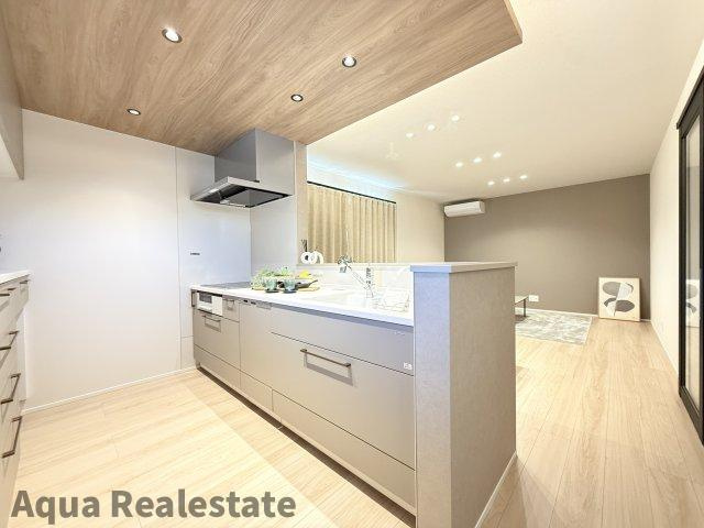 高松市西山崎町の新築一戸建のキッチン|使いやすいキッチンです