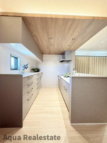 高松市西山崎町の新築一戸建のキッチン|キッチンです