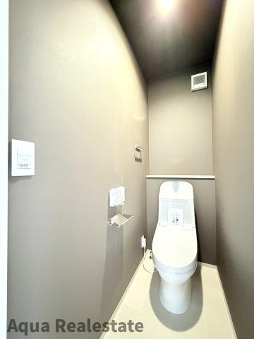 高松市西山崎町の新築一戸建のトイレ|トイレもきれいです