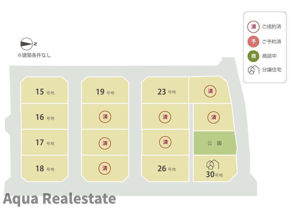 高松市木太町の中古一戸建の区画図