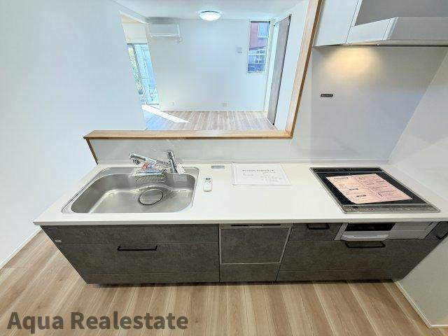 高松市西宝町モデルハウスのキッチン|使いやすいキッチンです