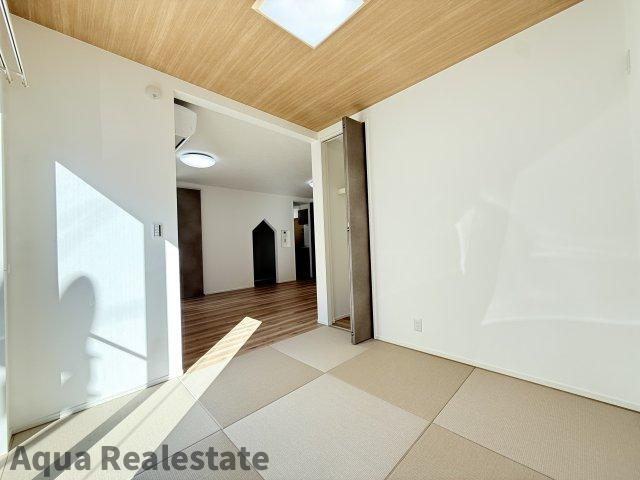 高松市西宝町モデルハウスの和室|フローリングだけでなく、和室もあります
