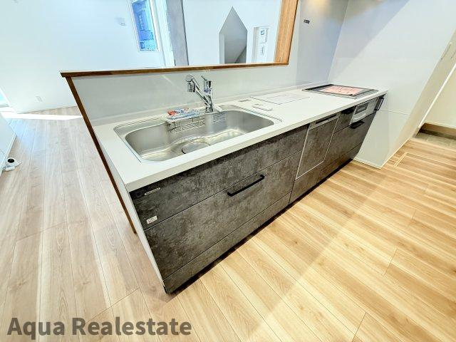 高松市西宝町モデルハウスのキッチン|キッチンです