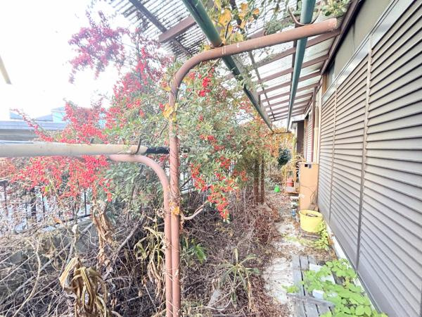 宇都宮市宮原５丁目　3LDK　中古住宅の庭