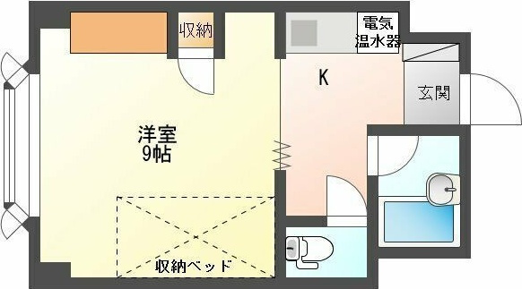 セイム・サッポロの間取り
