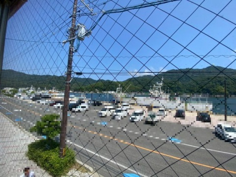 ■□相生町古家付土地□■の展望|境水道を一望でき開放的な眺望になります。