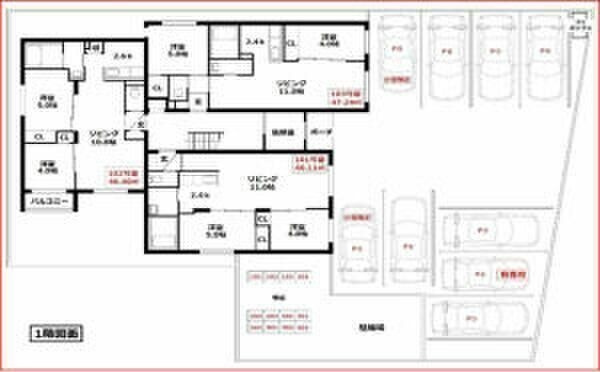 CASA澄川のエントランス